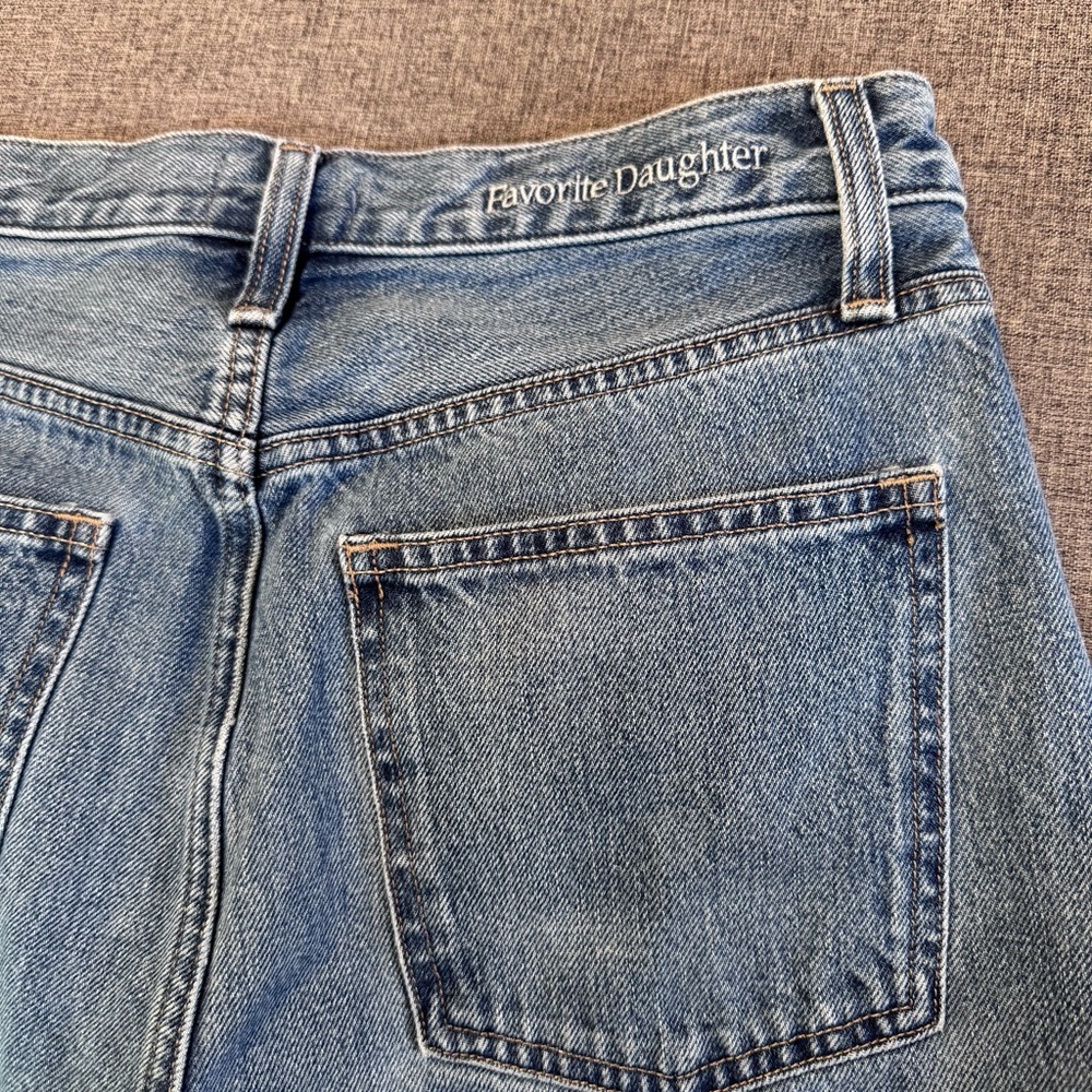 Favorite Daughter The Masha Jeans Super High Rise Wide Leg in Long Beach Size 28 - Picture 4 of 11